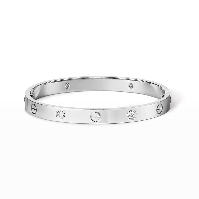 Mysitc LOVE BRACELET 6.1MM 4 DIAMONDS