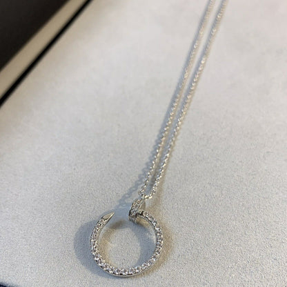 Mysitc JUSTE NECKLACE SILVER DIAMONDS