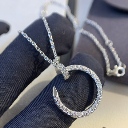 Mysitc JUSTE NECKLACE SILVER DIAMONDS