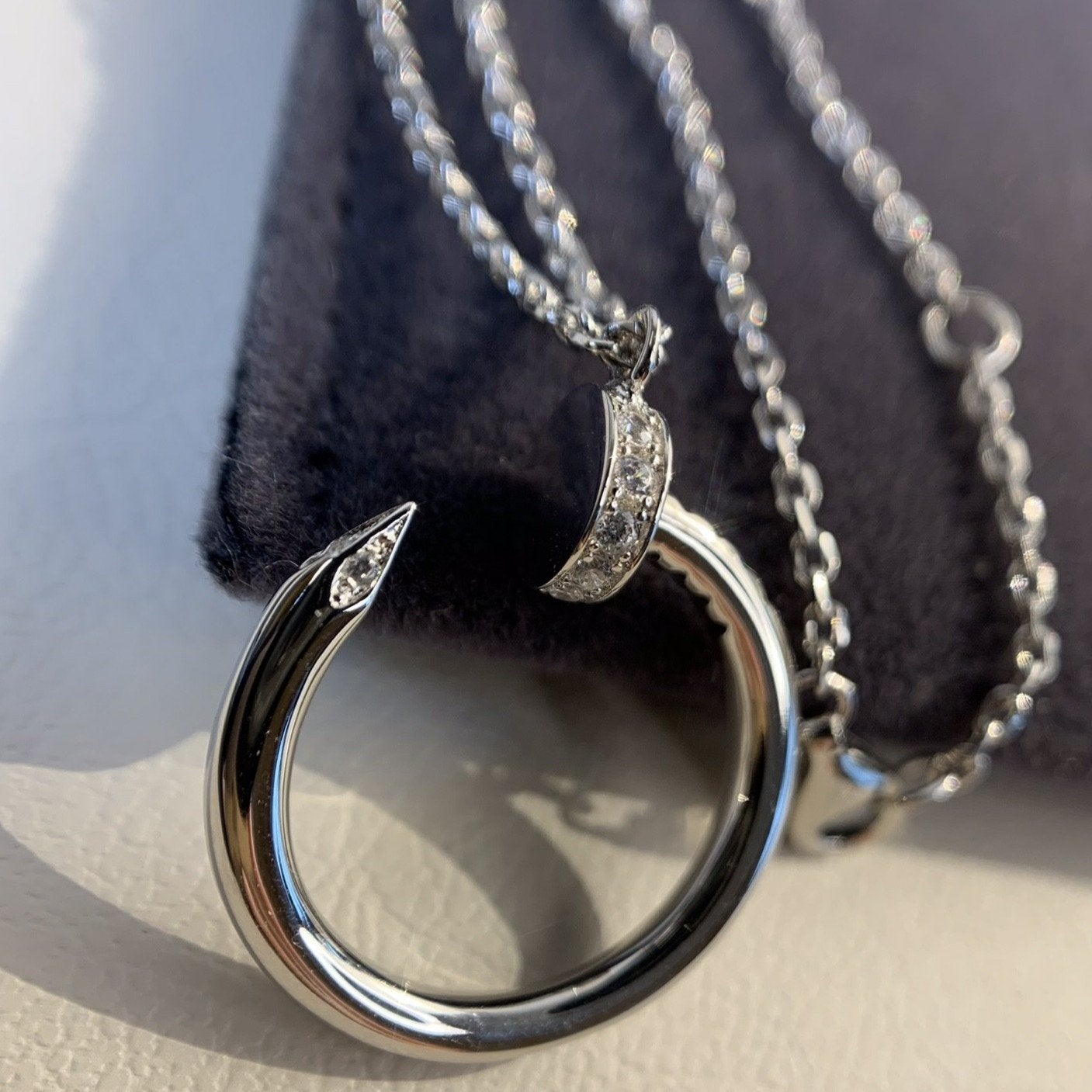 Mysitc JUSTE NECKLACE SILVER