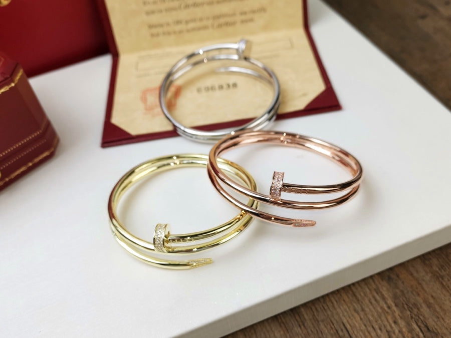 Mysitc JUSTE BRACELET 3.5MM DOUBLE ROW DIAMOND