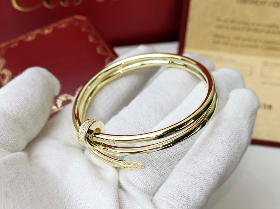 Mysitc JUSTE BRACELET 3.5MM DOUBLE ROW DIAMOND