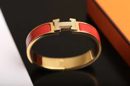 Mysitc H ブレスレット ゴールド ダイヤモンド