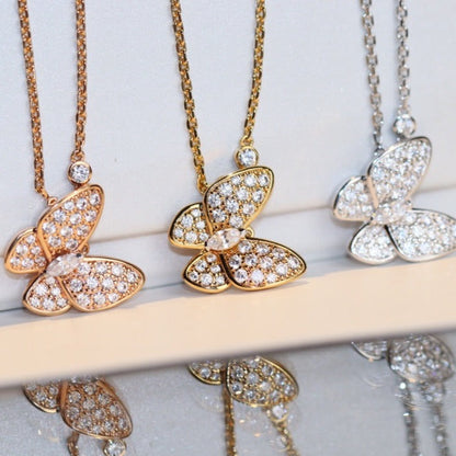 Mysitc BUTTERFLY DIAMOND NECKLACE