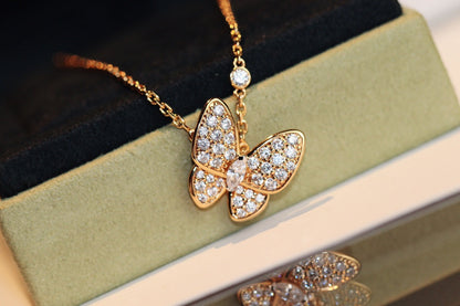 Mysitc BUTTERFLY DIAMOND NECKLACE