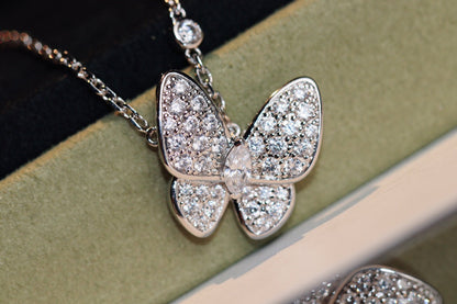 Mysitc BUTTERFLY DIAMOND NECKLACE