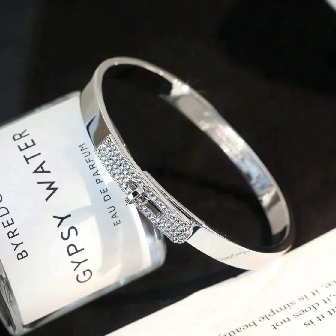 Mysitc KELLY SILVER DIAMOND BRACELET