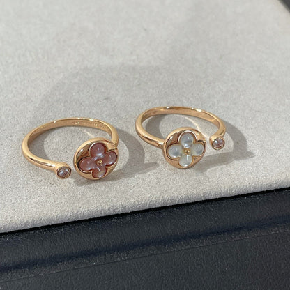 Mysitc SUN 1 DIAMOND PINK MOP RING
