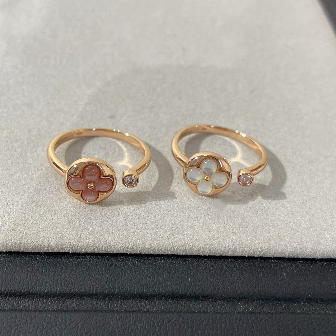 Mysitc SUN 1 DIAMOND PINK MOP RING