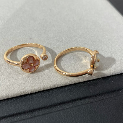 Mysitc SUN 1 DIAMOND PINK MOP RING