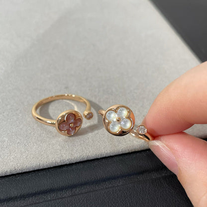 Mysitc SUN 1 DIAMOND PINK MOP RING