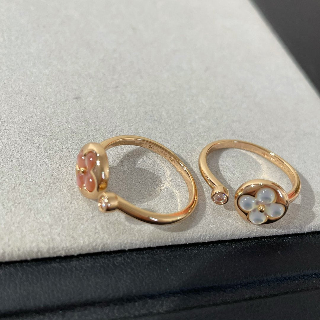 Mysitc SUN 1 DIAMOND PINK MOP RING