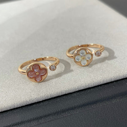 Mysitc SUN 1 DIAMOND PINK MOP RING