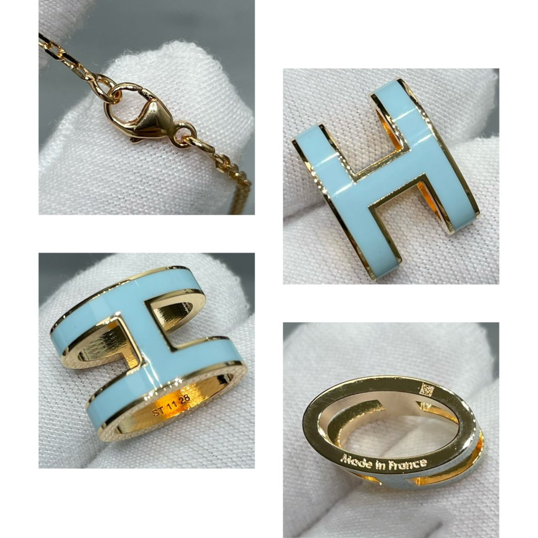 Mysitc POP H SKY BLUE NECKLACE