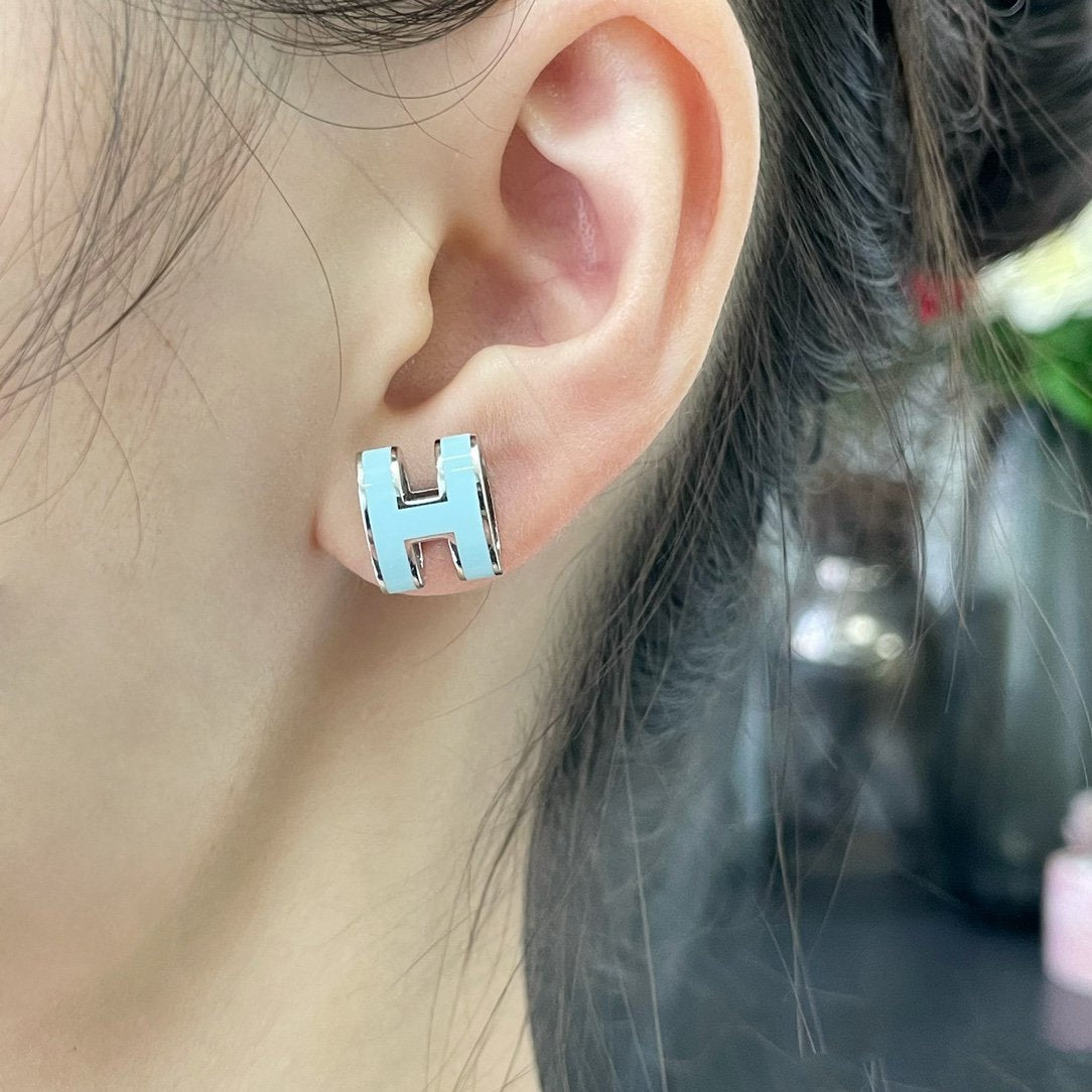 Mystic POP H スカイブルースタッドピアス