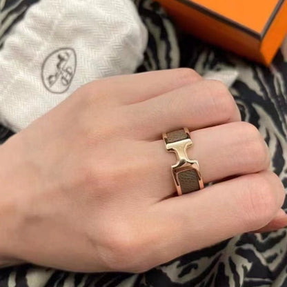 Mysitc OLYMPE PINK GOLD RING