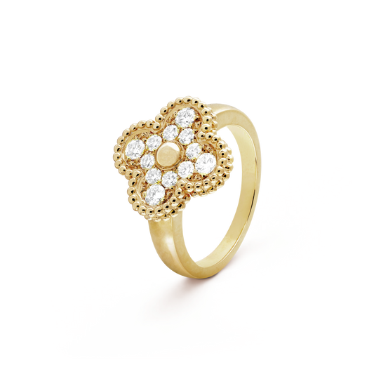 Mysitc CLOVER DIAMOND RING