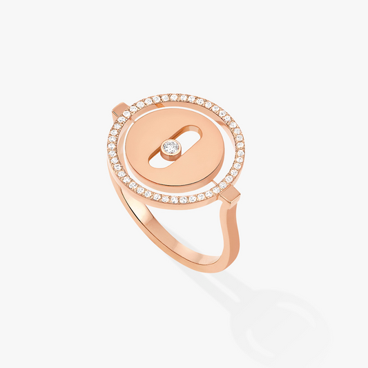 [Mystic ]Mystic  MOVE PINK GOLD DIAMOND RING