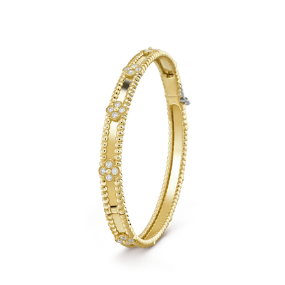 Mysitc CLOVER BRACELET 4MM DIAMONDS