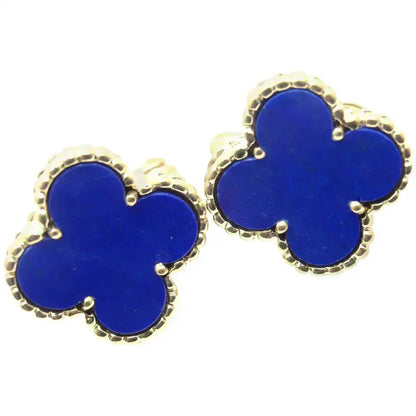 Mysitc CLOVER MINI 9.5MM TURQUOISE EARRINGS