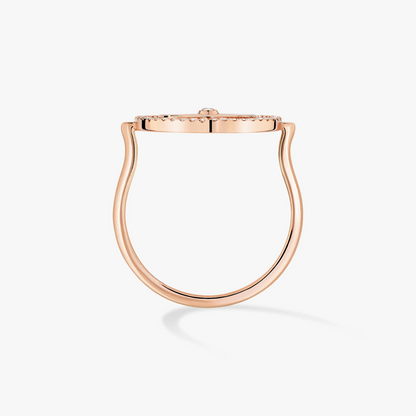 [Mystic ]Mystic  MOVE PINK GOLD DIAMOND RING