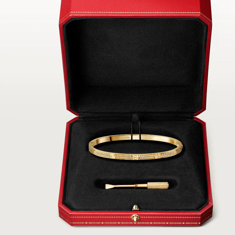 Mysitc LOVE BRACELET 3.65MM DIAMOND-PAVED