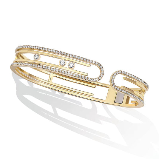 [Mystic ]MOVE 10TH PAVED DIAMOND BRACELET