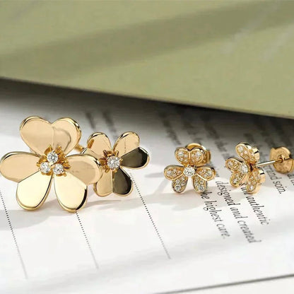 Mysitc CLOVER COMOS GOLD DIAMOND RING