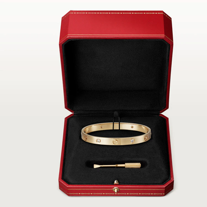Mysitc LOVE BRACELET 6.1MM 4 DIAMONDS