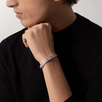 Mysitc LOVE BRACELET 6.1MM DIAMOND-PAVED 10 BIG DIAMONDS