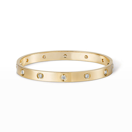 Mysitc LOVE BRACELET 6.1MM 10 DIAMONDS