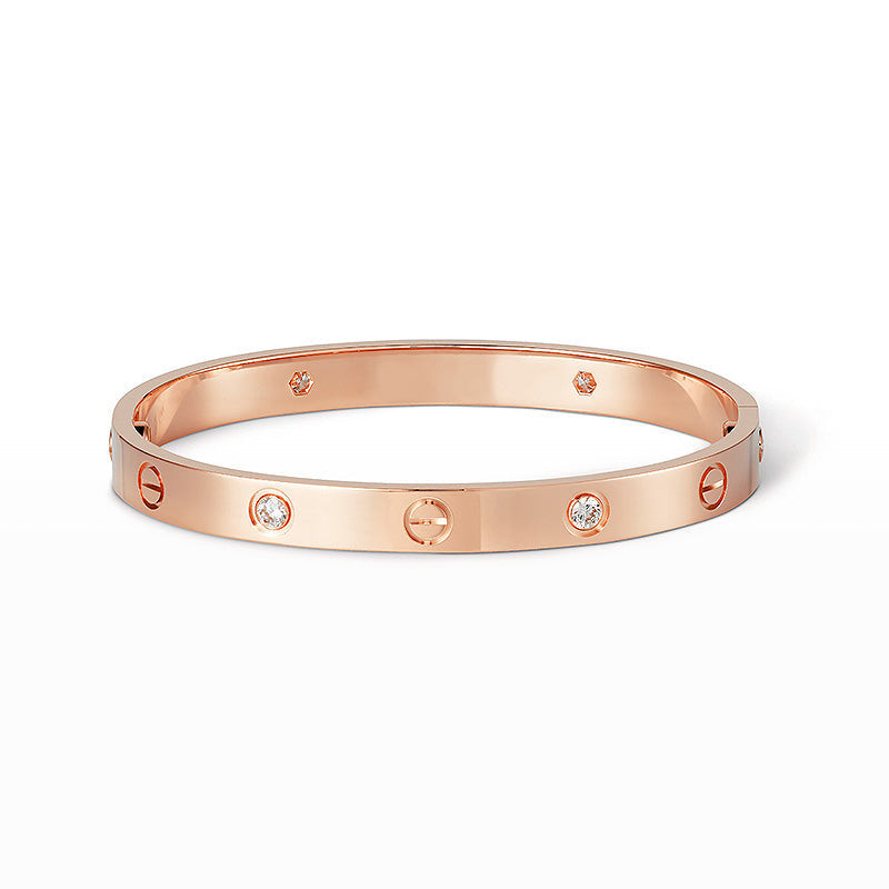Mysitc LOVE BRACELET 6.1MM 4 DIAMONDS