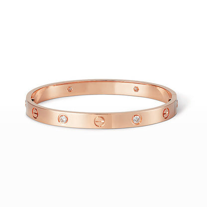 Mysitc LOVE BRACELET 6.1MM 4 DIAMONDS