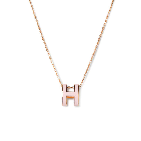 Mysitc POP H PEDANT PINK GOLD