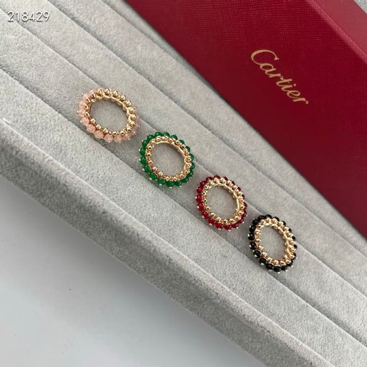 [Mysitc ] CLASH NEW COLORED GEMSTONE RING