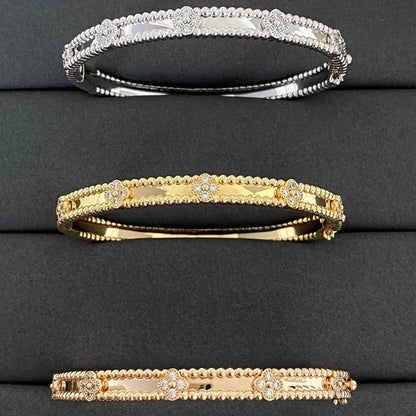 Mysitc CLOVER BRACELET 4MM DIAMONDS
