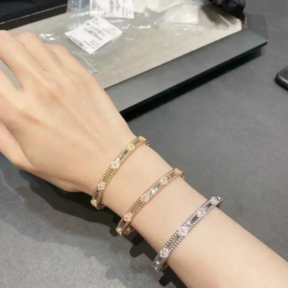 Mysitc CLOVER BRACELET 4MM DIAMONDS