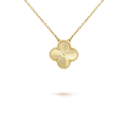 Mysitc CLOVER 15MM LASER NECKLACE