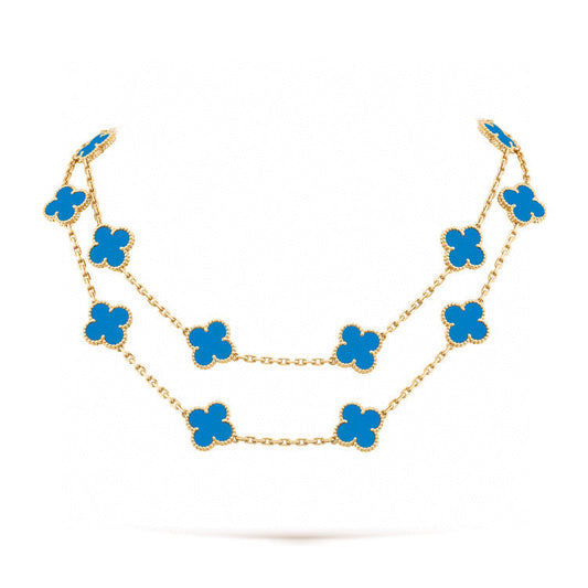 Mysitc CLOVER 20 MOTIFS TURQUOISE GOLD