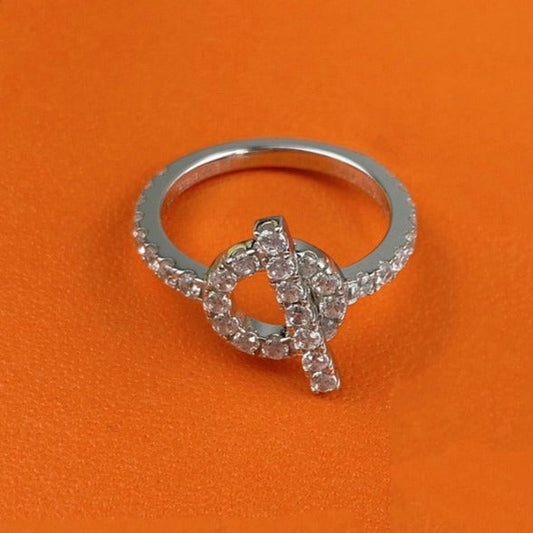 Mysitc ECHAPPEE RING SILVER DIAMOND