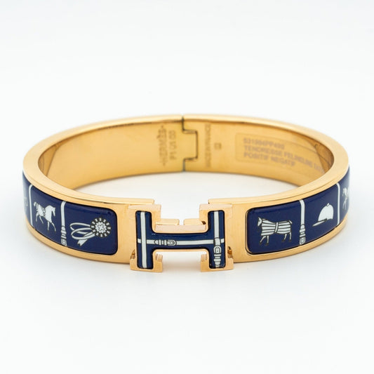Mysitc H BRACELET BLUE CERAMIC
