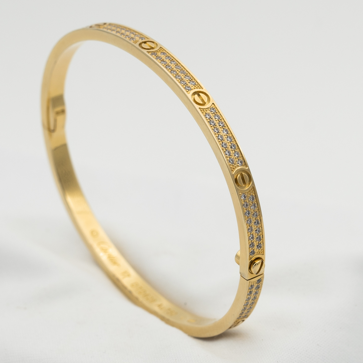 Mysitc LOVE BRACELET 3.65MM DIAMOND-PAVED