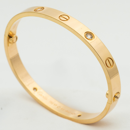 Mysitc LOVE BRACELET 6.1MM 4 DIAMONDS