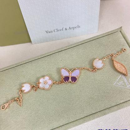 [Mysitc ] 26 NEW CLOVER LUCKY LIGHT PURPLE SET