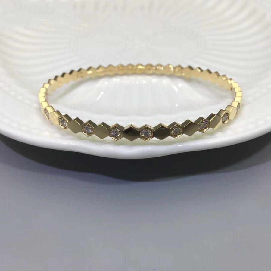 Mysitc BEE LOVE GOLD DIAMOND BRACELET
