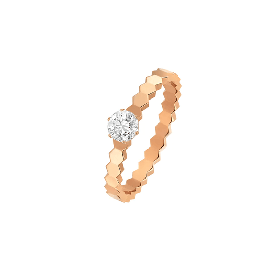 Mysitc BEE LOVE RING PINK GOLD 1 DIAMOND