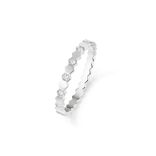 Mysitc BEE LOVE RING SILVER DIAMOND