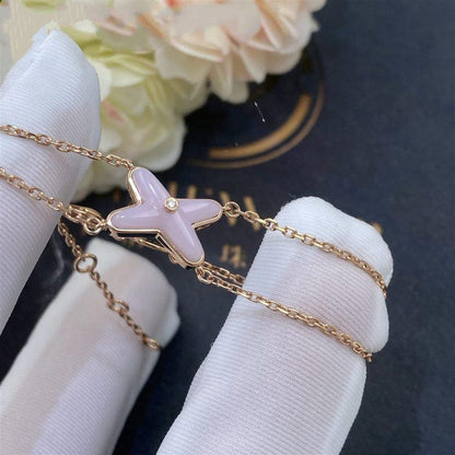 Mysitc JEUX BRACELET PINK MOP PINK GOLD 1 DIAMOND