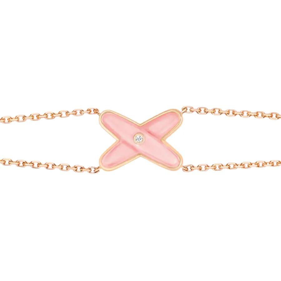 Mysitc JEUX BRACELET PINK MOP PINK GOLD 1 DIAMOND