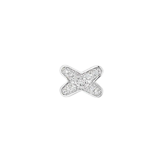 Mysitc JEUX DE SILVER DIAMOND EARRINGS